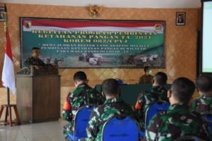Korem 082/CPYJ Gelar Sosialisasi Pembinaan Ketahanan Pangan