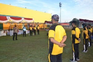 Kapolda Sumsel Tinjau Pelaksaan Uji Kesamaptaan Jasmani Bintara dan Tamtama Polri
