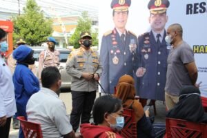 Polres Kediri Kota Gelar Grebek Vaksinasi