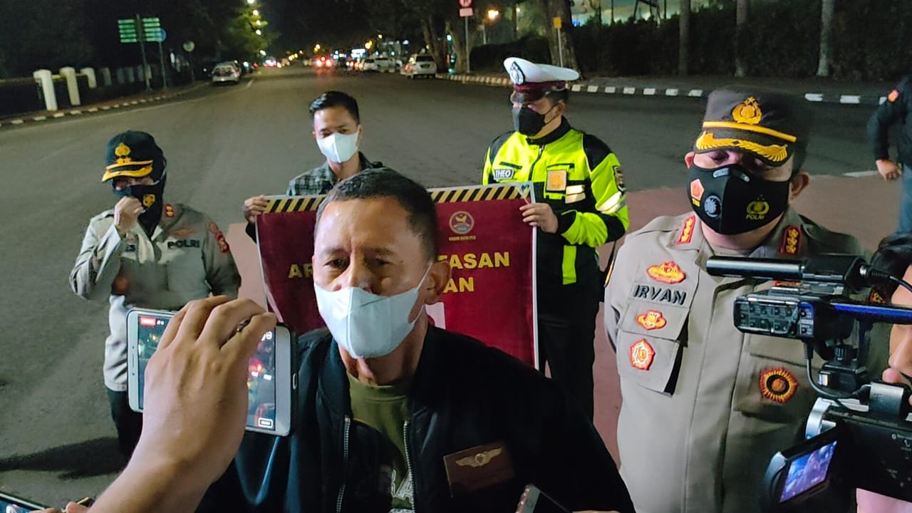 Polda Sumsel Cek Prokes Covid-19