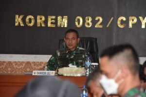 Danrem 082/CPYJ Pimpin Sidang Pankar Jabatan Perwira Pertama