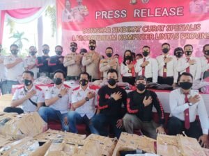 Polres Ogan Ilir Berhasil Mengungkap Pelaku Sindikat Curat Specialis Lab Milik Sekolah