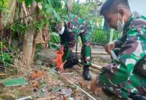 Kasilog Korem 082/CPYJ Melakukan Kunjungan Kerja Ke Kodim/Lamongan