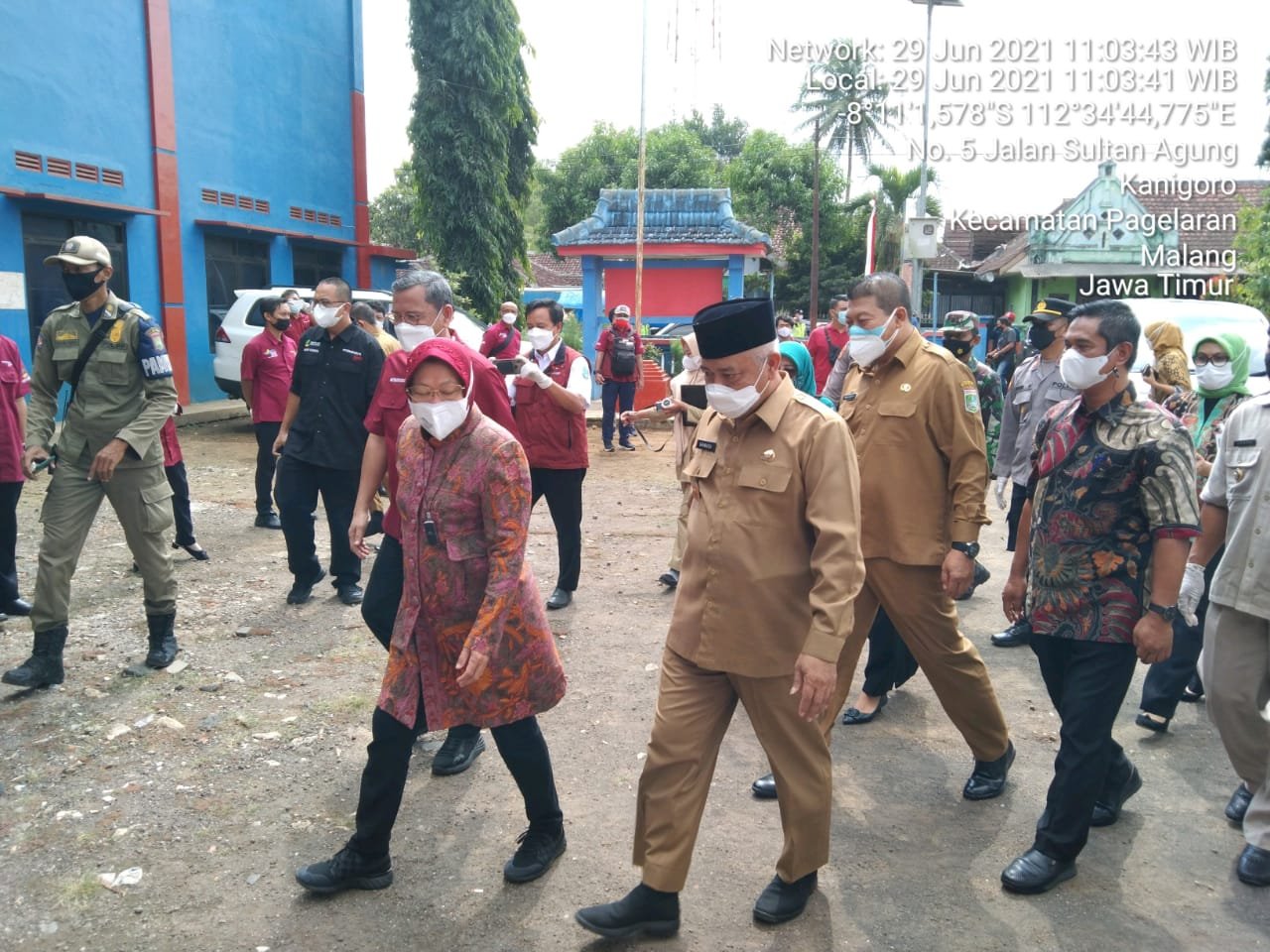 Mensos RI Ucapkan Terima Kasih untuk Polres Malang
