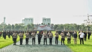 Kapolda Jatim: Terima Kasih Kepada Personil Korps Brimob Polri Telah Bantu Penanganan Covid-19 di Jatim