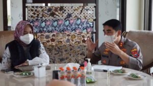 Kapolresta Mojokerto Gelar Rapat dengan Walikota dan Satgas Covid-19