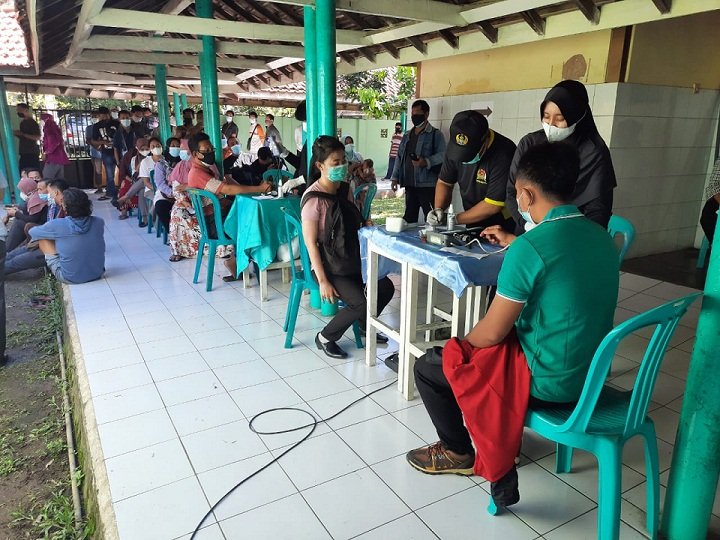 Wujudkan Kekebalan Komunal, Kodim 0815/Mojokerto Kebut Serbuan Vaksinasi Covid-19
