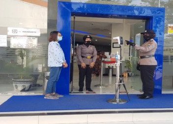 Sriwanjana Polresta Mojokerto Patroli Jumat