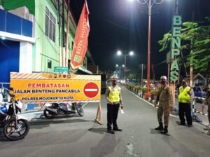 Kasat Lantas Polresta Mojokerto: Kendaraan Luar Kota Wajib Putar Balik