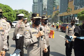 Kabaharkam Polri: Penyekatan Ini Mengajak Masyarakat Sadar Tentang Covid-19
