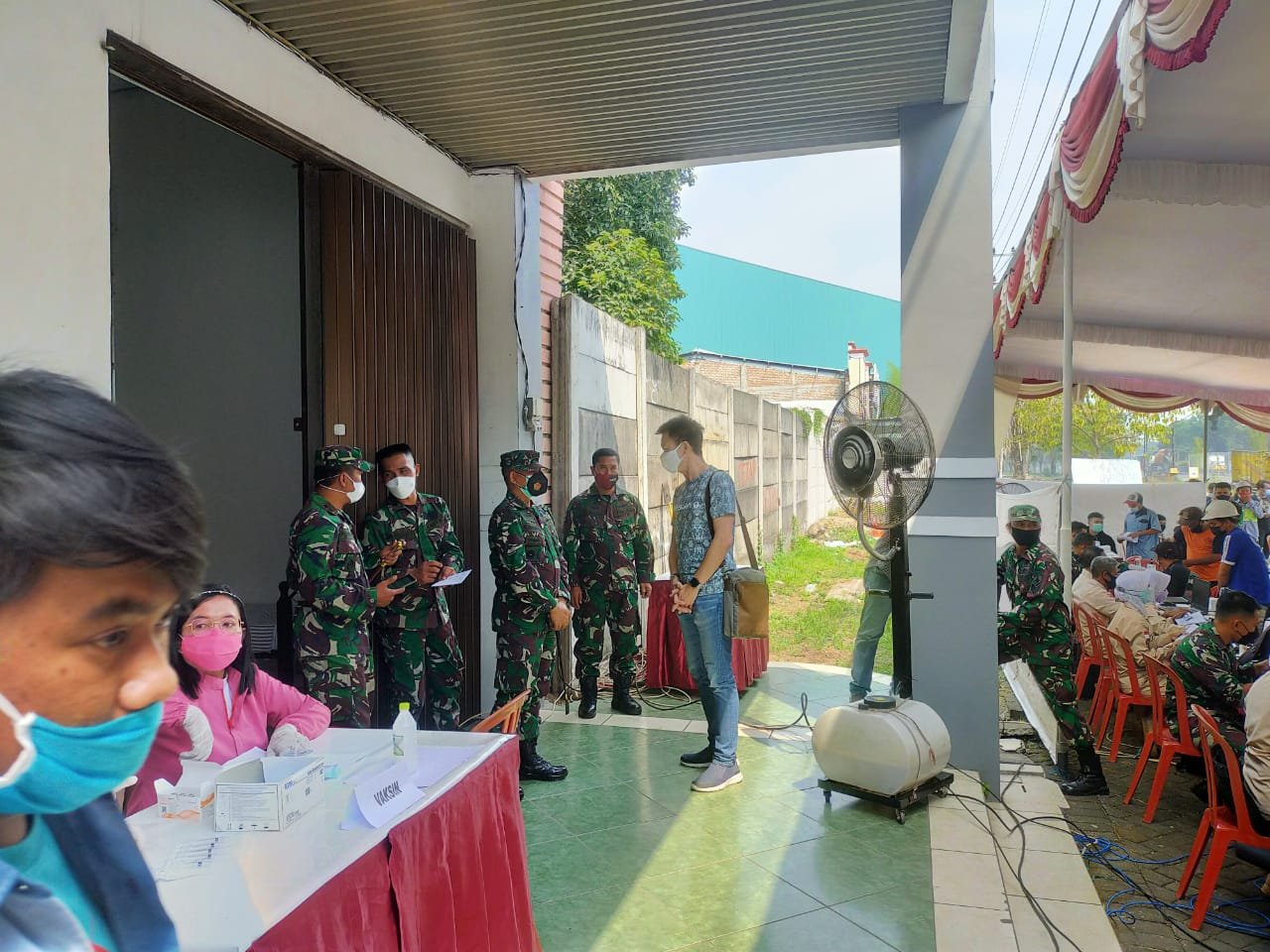 Korem 082/CPYJ Pasang Strategi Jemput Bola Percepat Vaksinasi