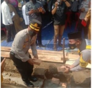 Polri Peduli Terhadap Anak Bangsa dari Pengaruh Narkoba, Aipda Muslikun Bangun Ponpes