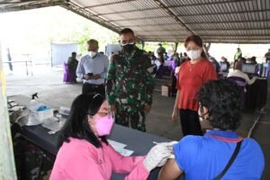 Serbuan Vaksinasi Korem 082/CPYJ Sasar PT. DWI PRIMA SENTOSA