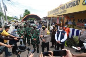 Forkopimda Jatim Pastikan Efektivitas dan Efisiensi Penyekatan di Mojokerto