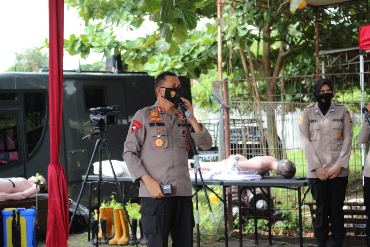 Kapolda Sumsel Buka Pelatihan Pemulasaran dan Pemakaman Jenazah Terpapar Covid-19