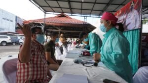 Polresta Mojokerto Vaksin 648 Orang