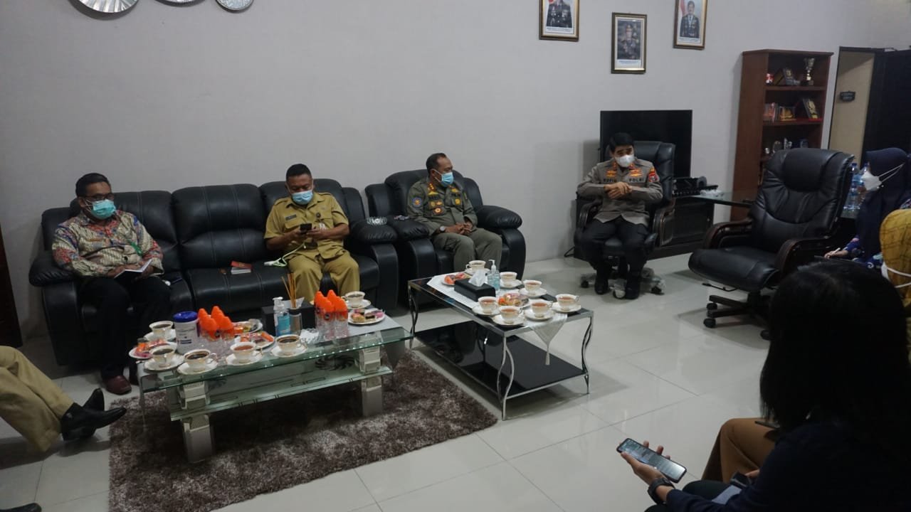 Forkopimda Mojokerto Raya Gelar Rapat Penerapan PPKM Darurat dan Penanganan Covid-19
