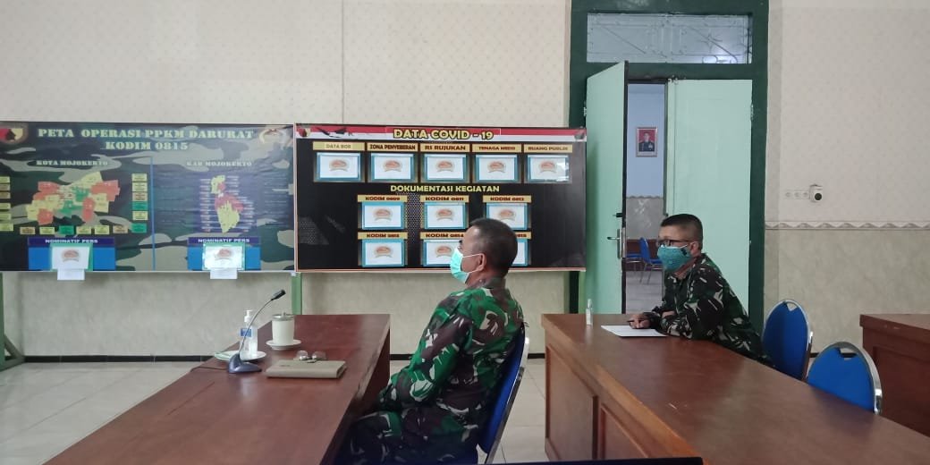 Korem 082/CPYJ Siap Tingkatkan Penanganan Covid-19