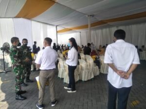 Korem 082/CPYJ Gelar Vaksinasi Sasar Masyarakat Ngoro dan Jetis