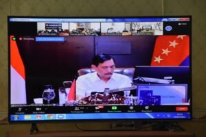Rakor Evaluasi Implementasi PPKM Level 4 di Jatim dan Bali