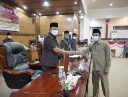 Wabup Tanjung Jabung Barat Hadiri Rapat Paripurna DPRD Dengar Pandangan Umum Fraksi