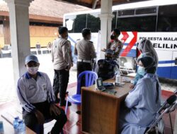 Polresta Malang Kota Berikan Layanan Vaksinasi Dosis kedua untuk Supeltas dan Masyarakat