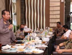 Silaturahmi dengan Awak Media, Irjen Pol Toni Terima Keluh Kesah Wartawan