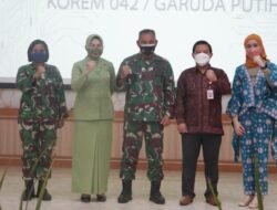 Danrem 042/Gapu Mengikuti Literasi Keuangan bersama OJK Provinsi Jambi