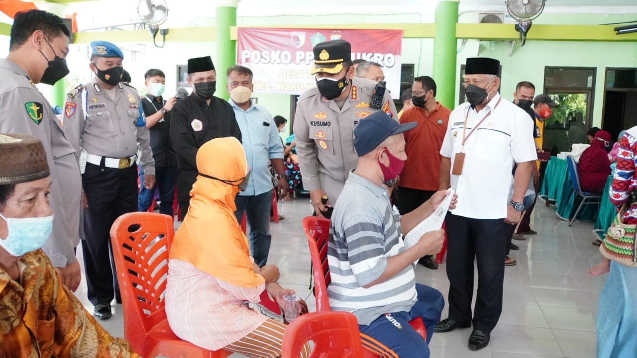 Polresta Sidoarjo Gandeng IPSI, Sukseskan Vaksinasi Pedesaan