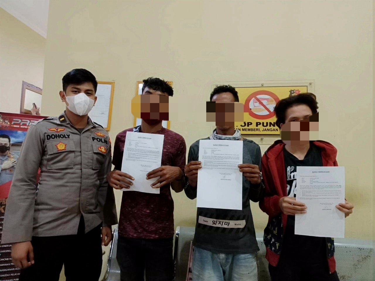 Polres Muarojambi Laksanakan Patroli Pungli dan Berhasil Amankan 3 Orang Pelaku Pungli
