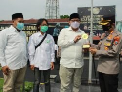 Kapolresta Mojokerto Menerima Penghargaan Sebagai Tokoh Muda Inspiratif Nahdliyin Tahun 2021