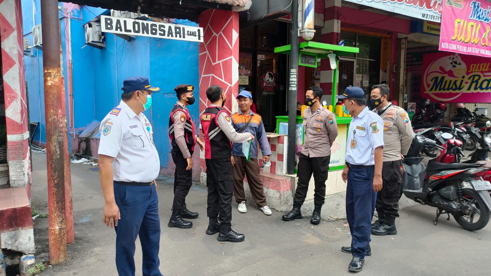 Polresta Mojokerto Amankan 3 Juru Parkir Liar