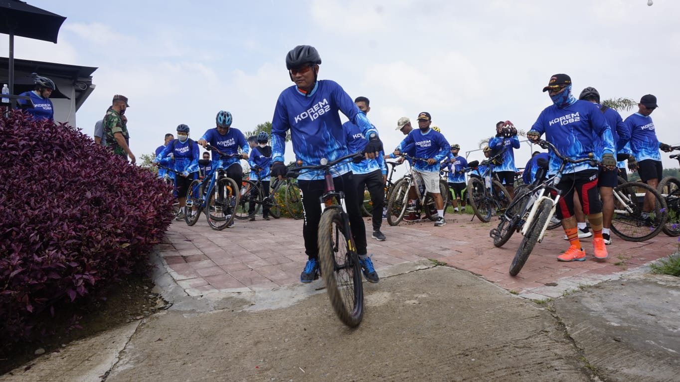 Danrem 082/CPYJ: Gowes Bareng Jadi Tips Sehat Prajurit