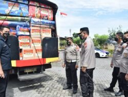 Peduli Erupsi Semeru, Mapolresta Sidoarjo Memberangkatkan BANSOS Ke Lumajang