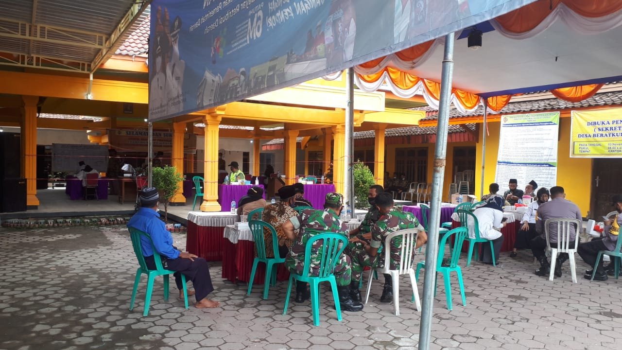 Pemdes Berat Kulon Gelar Ujian Sekdes dan Kepala Dusun Gembong