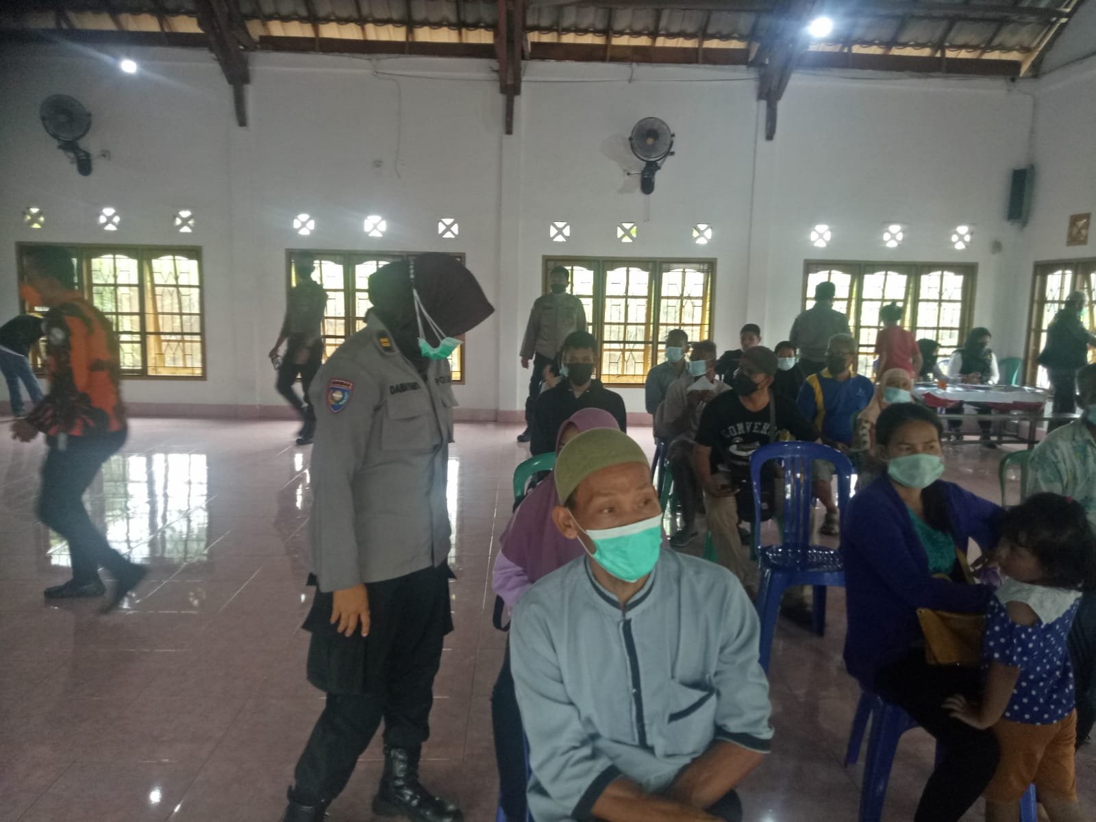 Ditbinmas Polda Jambi Gelar Vaksinasi Massal