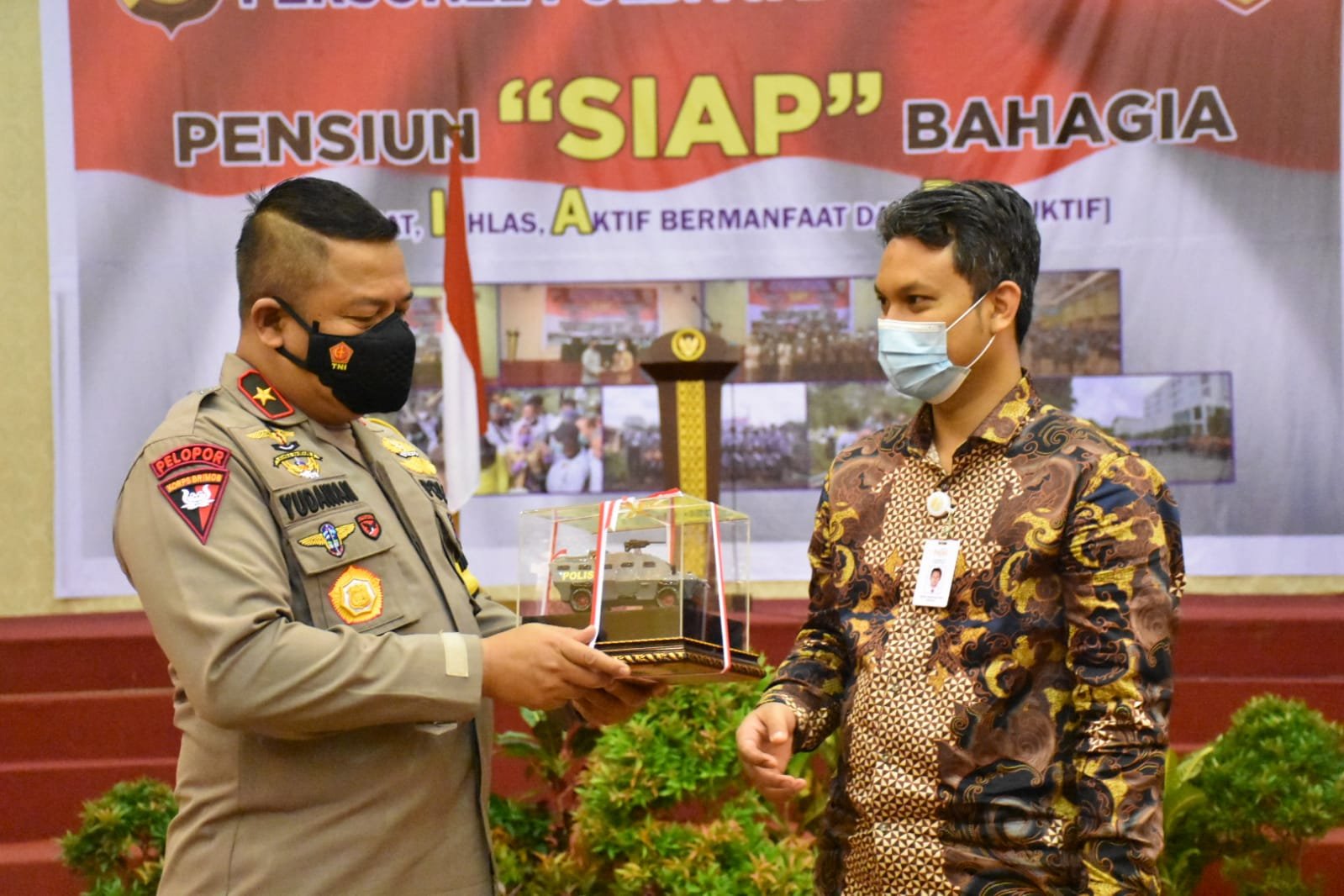 Polda Jambi Gelar Pembekalan dan Pelatihan Ketrampilan Bagi Personelnya yang Memasuki Masa Pensiun