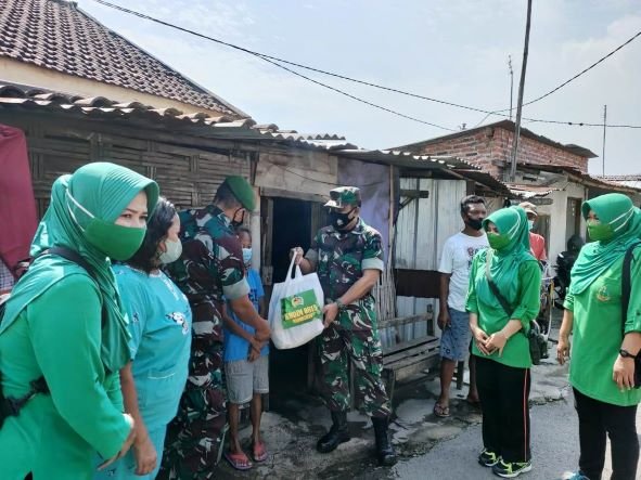 Jum’at Berkah Kodim 0815/Mojokerto Sasar Wilayah Pralon