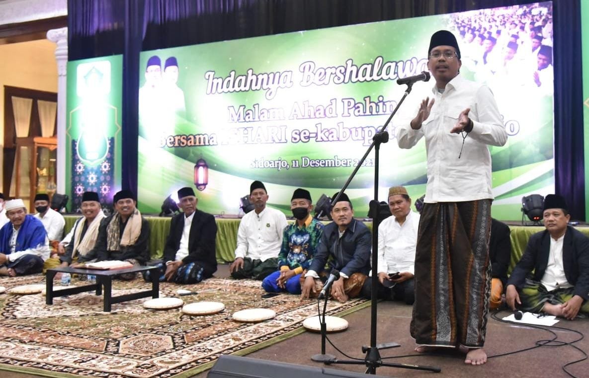 Perkuat Syiar Islam Rahmatan Lil Alamin, Bupati Sidoarjo Dukung Kesenian Hadrah ISHARI