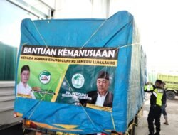 Peduli Korban Erupsi Gunung Semeru, Gus Barra Berikan Bantuan