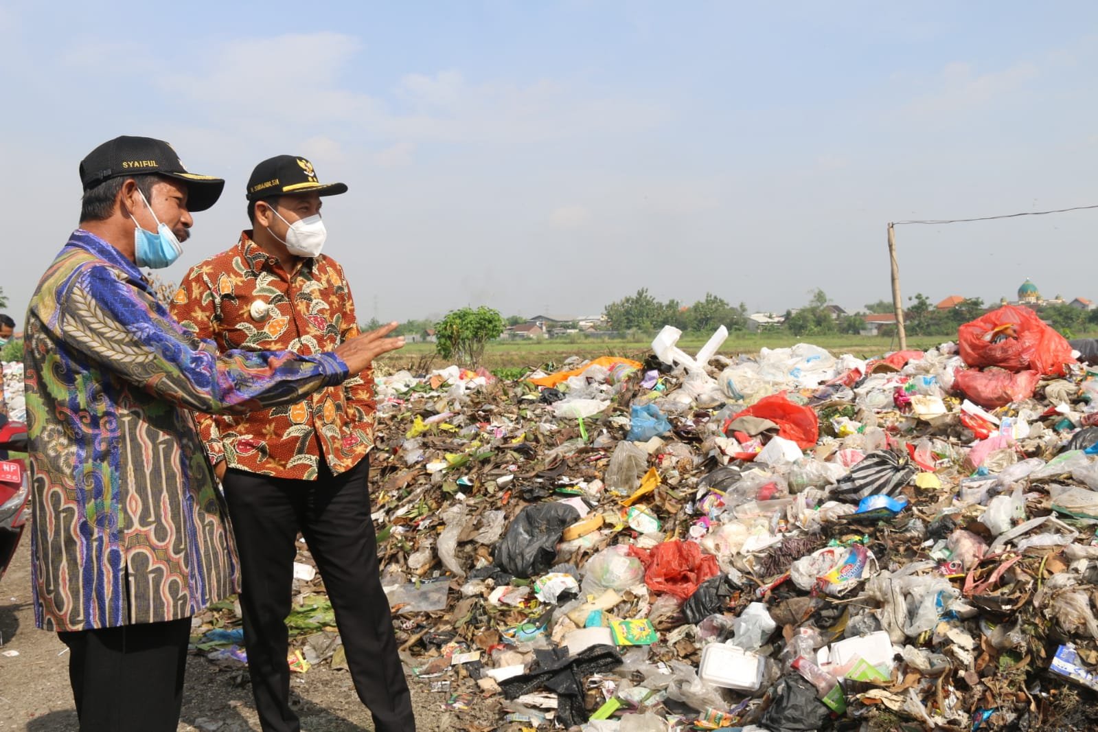 Viral Sampah Menumpuk, Wabup Sidoarjo Sidak TPST