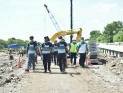 Terus Dikebut, Frontage Road Sidoarjo Segmen 1 Aloha-Pemukiman Warga Gedangan Segera Tuntas