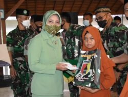 Danrem 082/CPYJ Beri Santunan kepada Anak Yatim dan Mayarakat