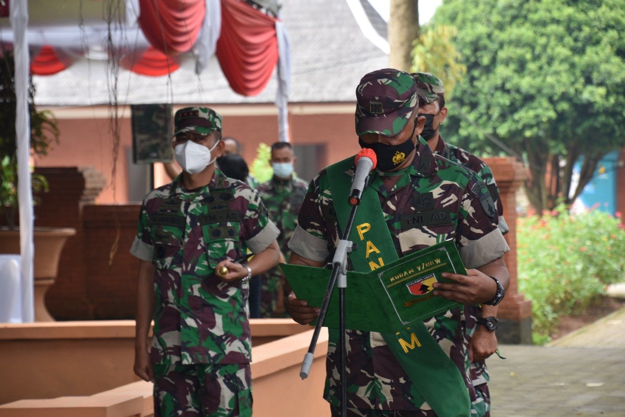 Danrem 082/CPYJ Cek Kesiapan Pendopo Agung Trowulan, Gladi Kegiatan Wisuda Purnawiran, Sarasehan dan Syukuran