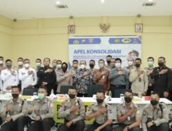 Peringati HUT Satpam Ke-41, Polresta Sidoarjo bersama BUJP Adakan Vaksinasi dan Donor Darah