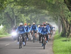 Jaga Stamina Danrem 082/CPYJ  Gowes Sehat Bersama Prajurit