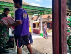 Korem 082/ CPYJ Peduli Lingkungan  Serahkan Bantuan 90 Dus Keramik