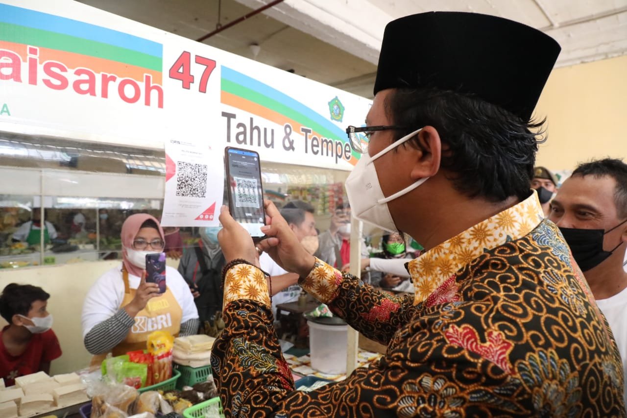 Potensi Transaksi Non Tunai Tinggi, Sidoarjo Mulai Program Digitalisasi Pembayaran di Pasar