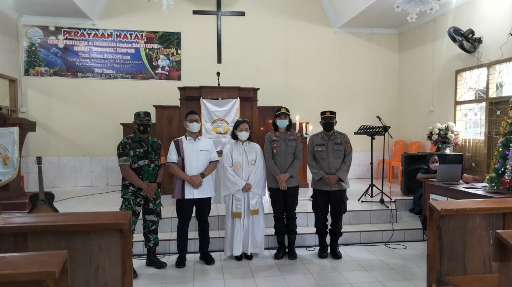 Polres Muarojambi Lakukan Pengamanan Natal Ditempat Ibadah