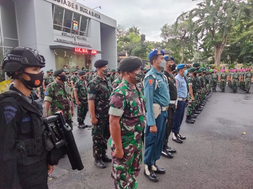 Polrestabes Surabaya Gelar Anev Kinerja Tahun 2021